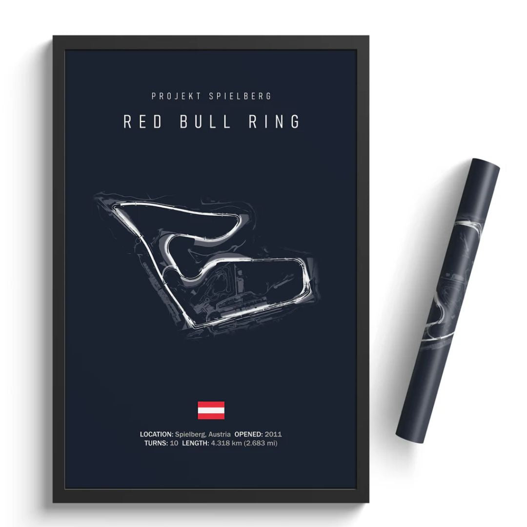 Poster Circuito Red Bull Ring F1