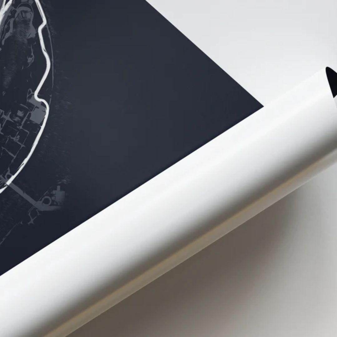 Poster Circuito Gilles Villeneuve  F1