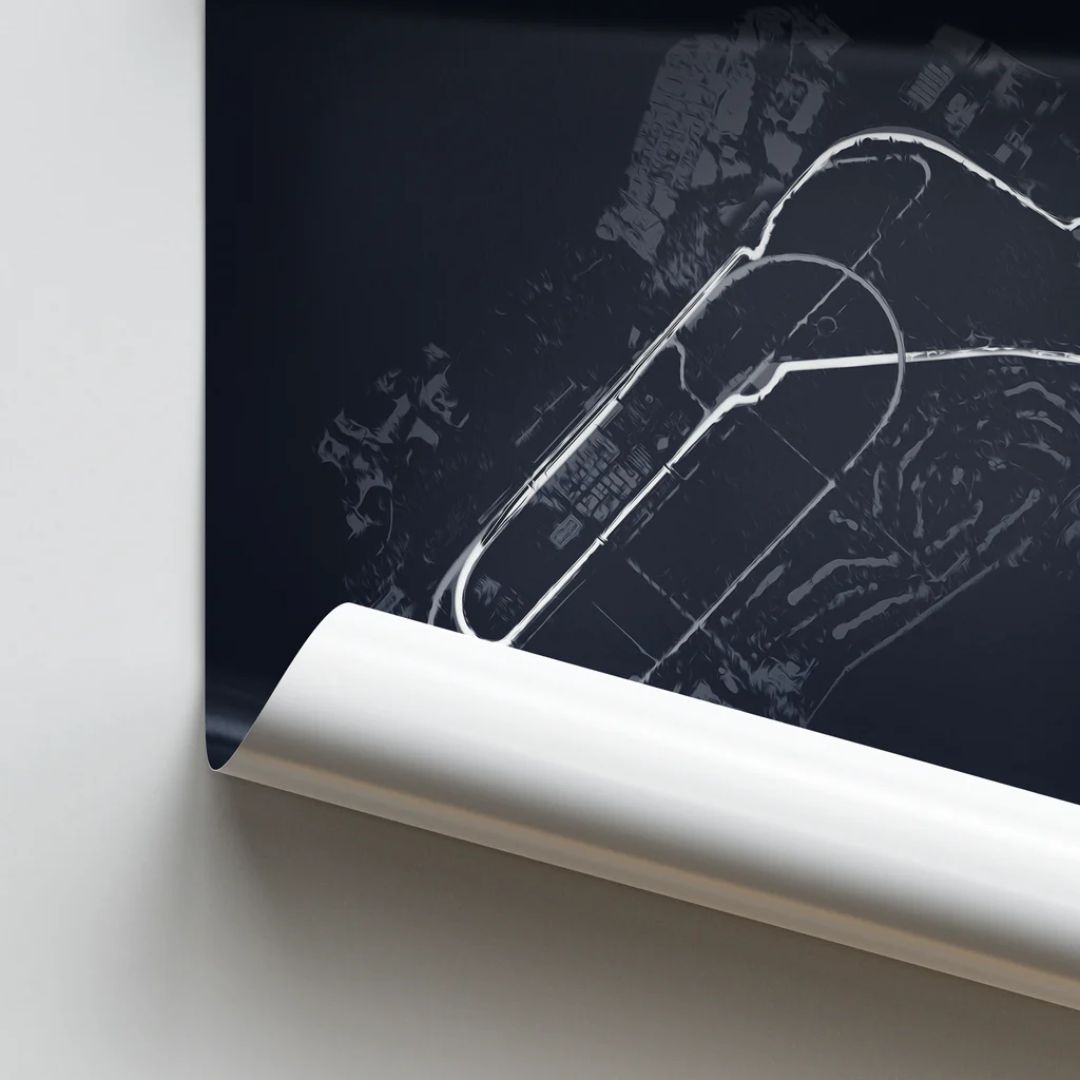 Poster Circuito Monza F1