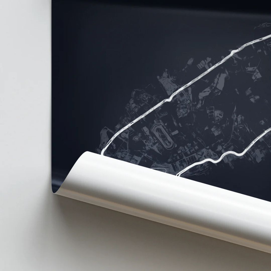 Poster Circuito Sarthe F1