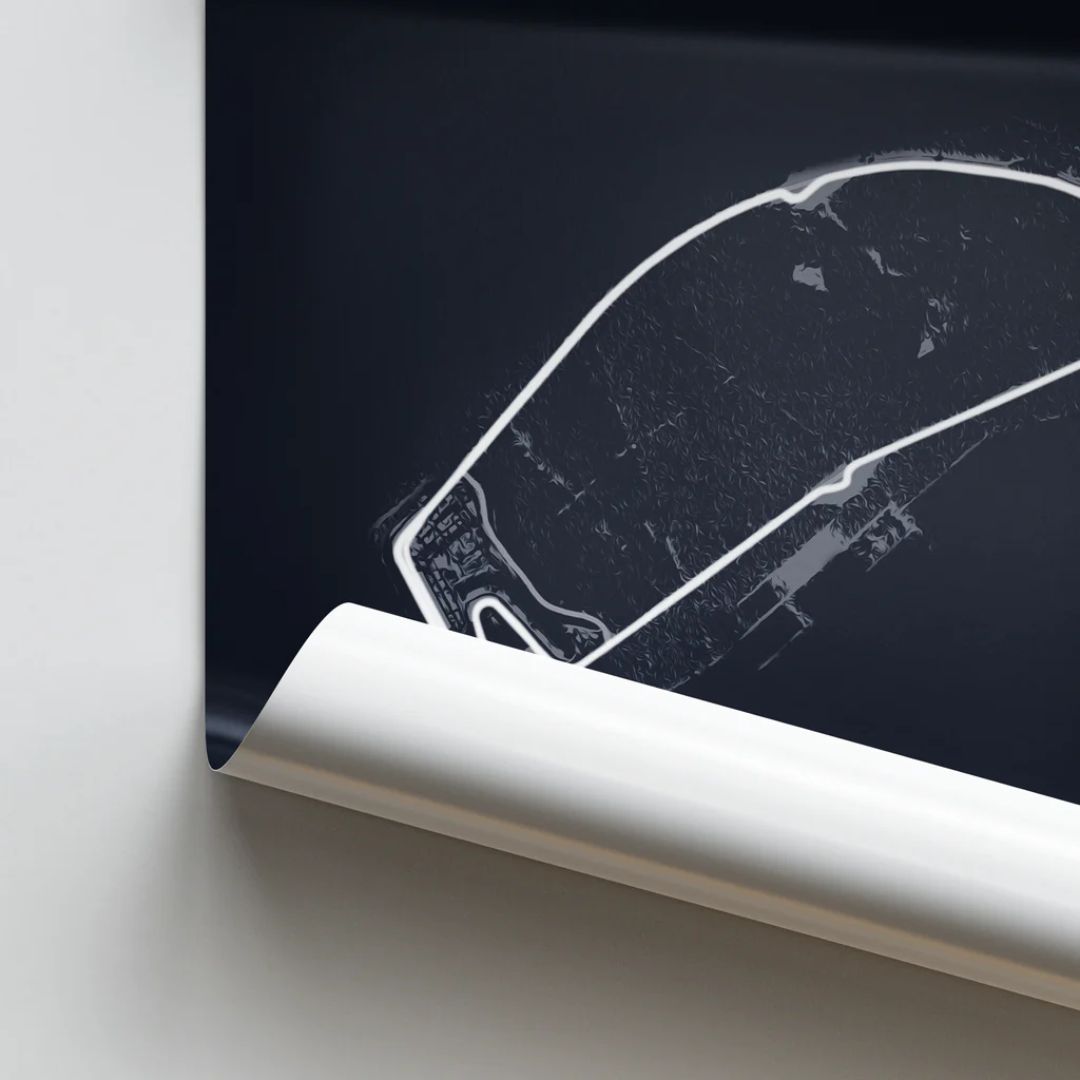 Poster Circuito Hockenheimring F1