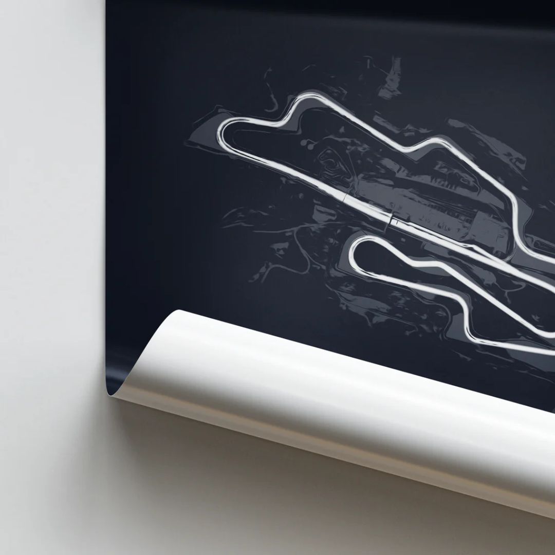 Poster Circuito Mugello F1