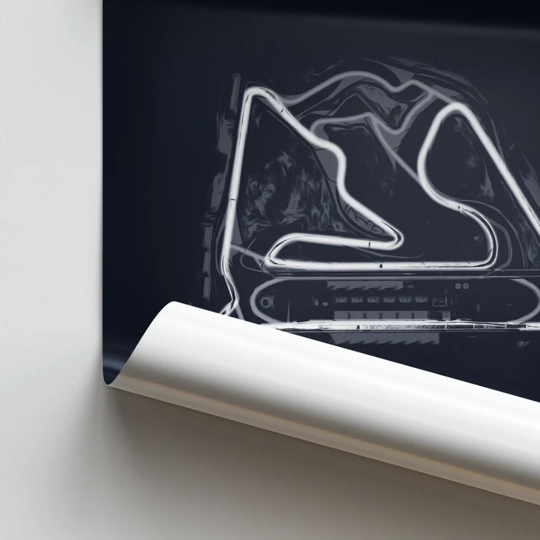 Poster Circuito Bahrain F1