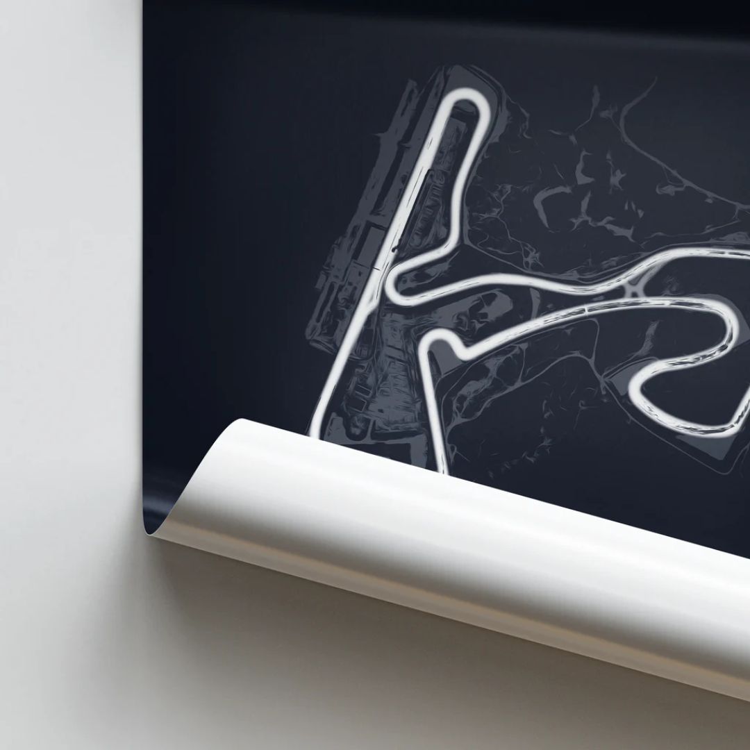 Poster Circuito Zandvoort F1