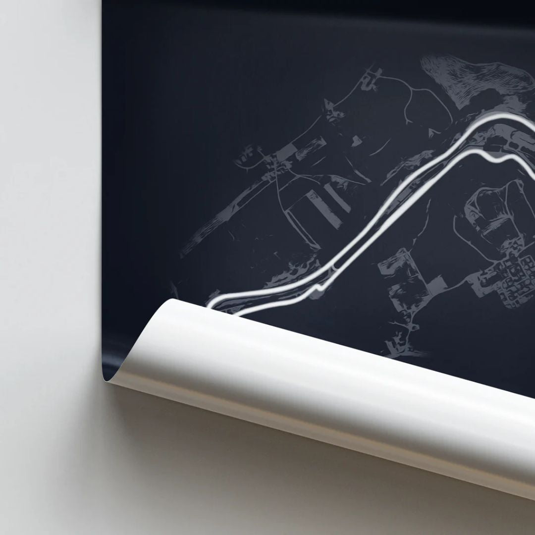 Poster Circuito Salzburgring F1