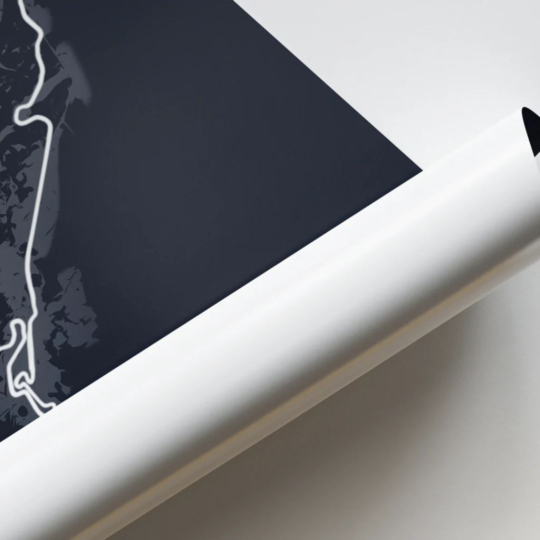 Poster Circuito Nürburgring F1