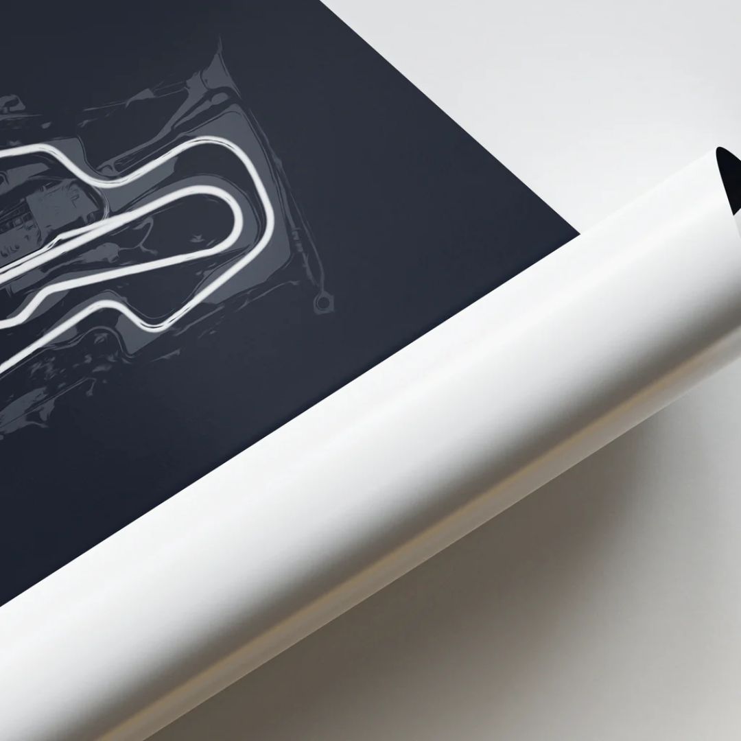 Poster Circuito Mugello F1