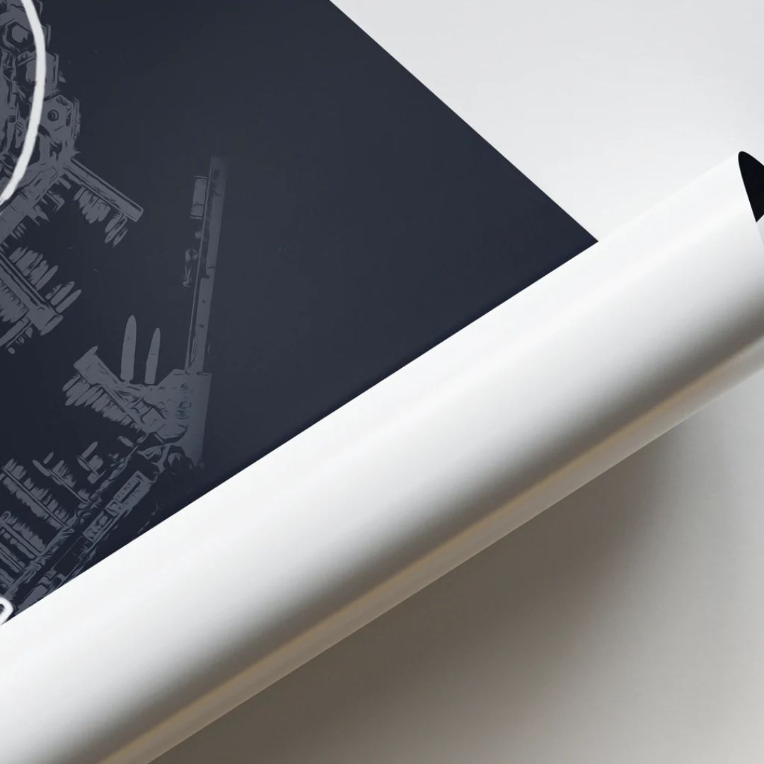 Poster Circuito Mónaco F1