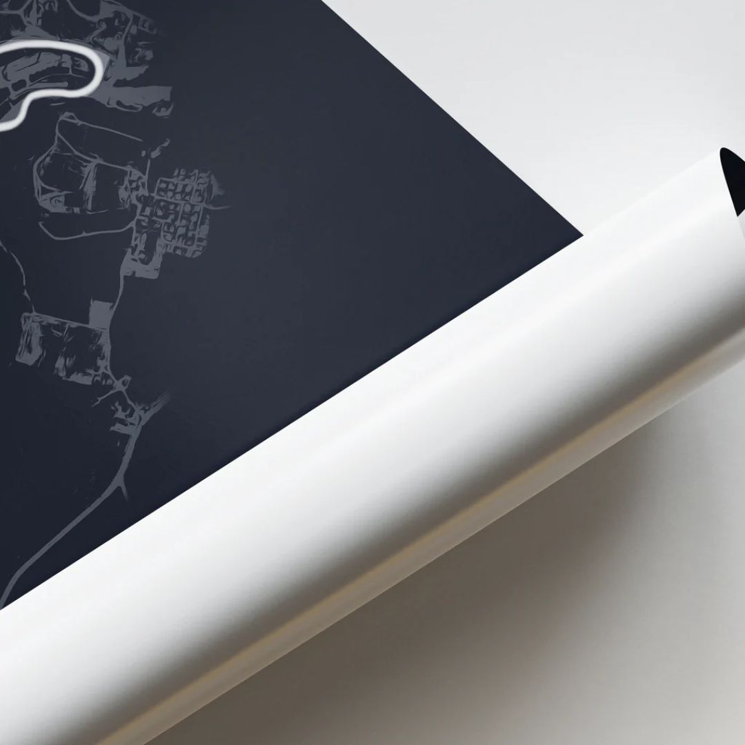 Poster Circuito Salzburgring F1