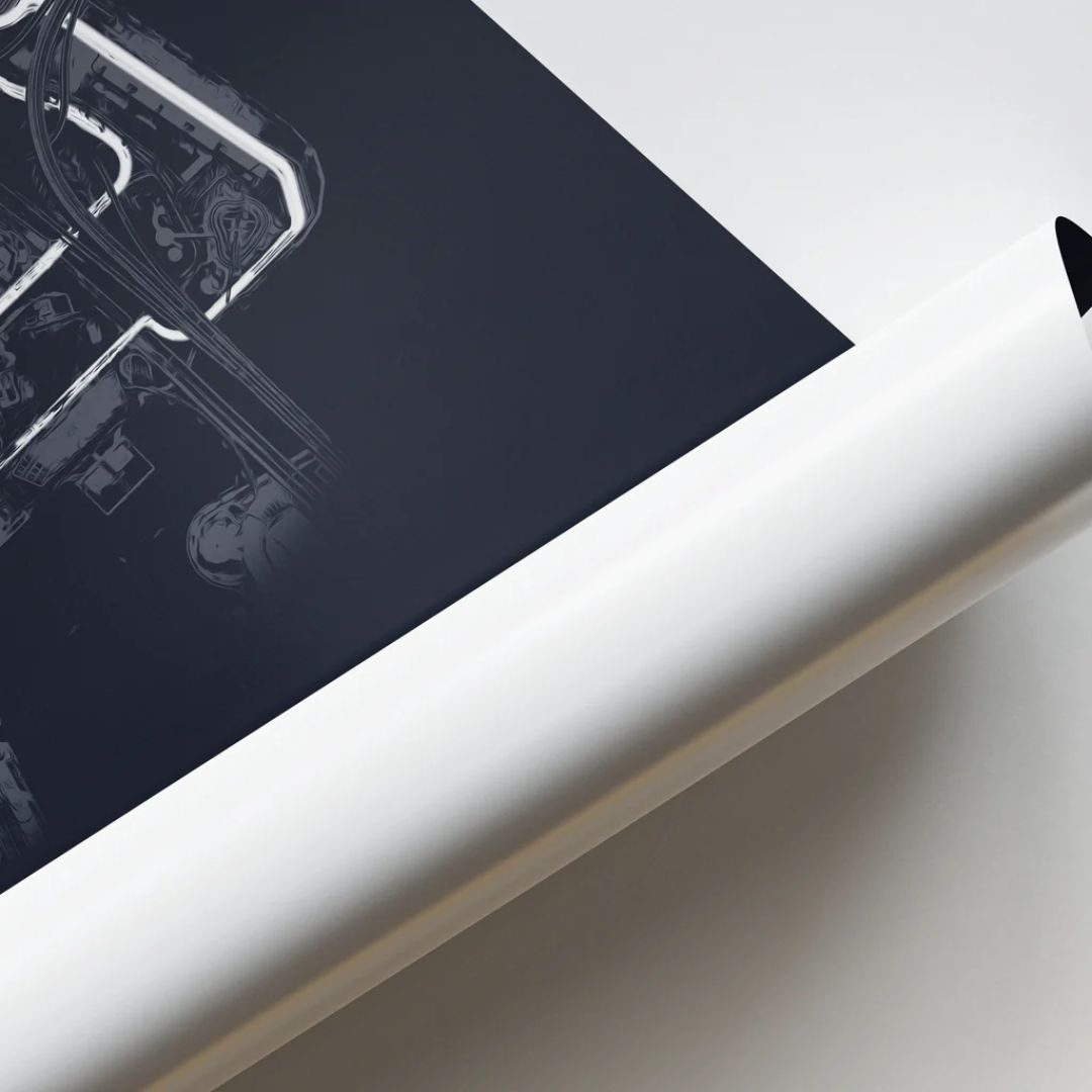 Poster Circuito Marina Bay F1